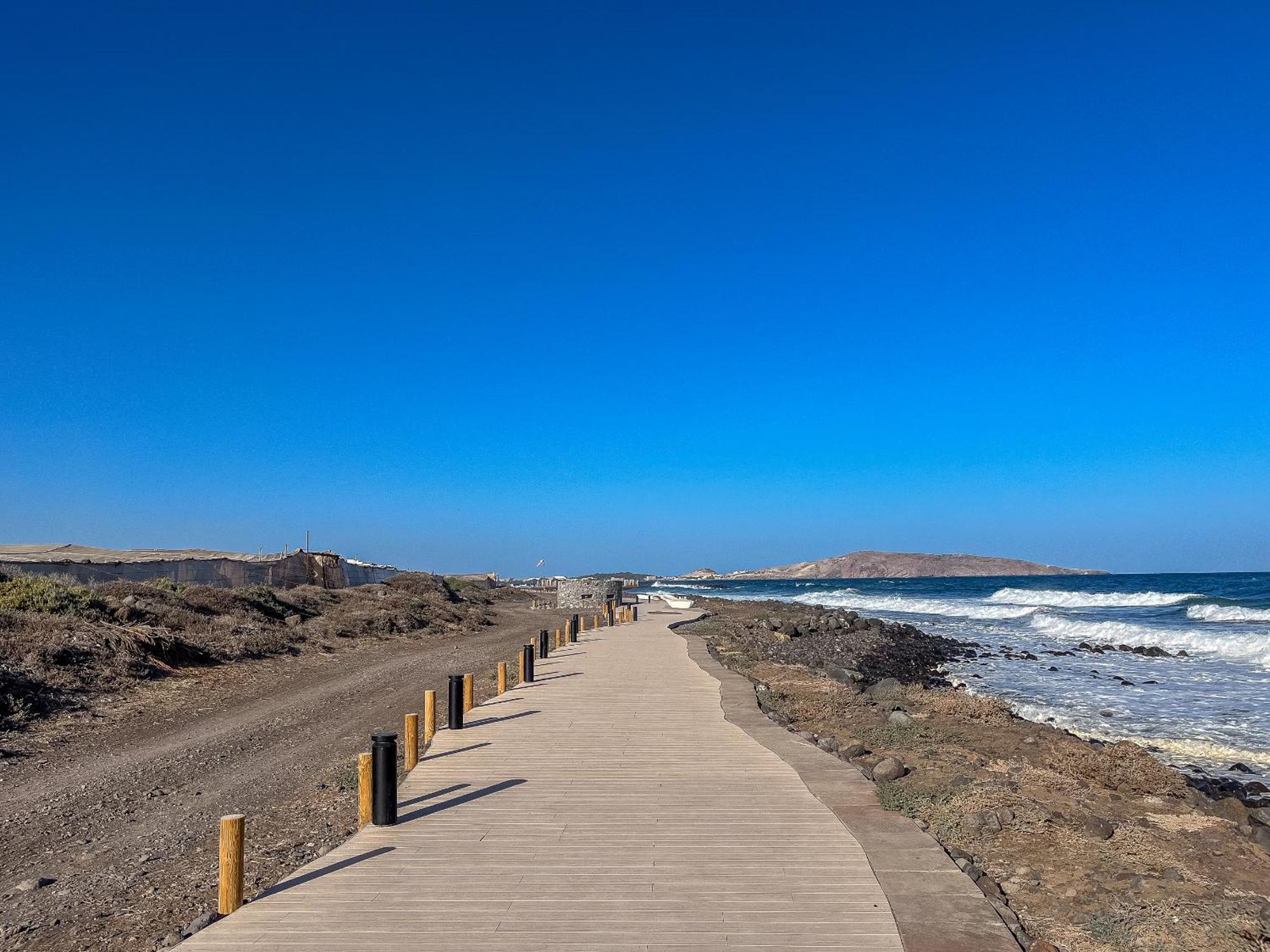 Playa Del El Burrero Vista Al Mar Lightbooking Ingenio Bagian luar foto