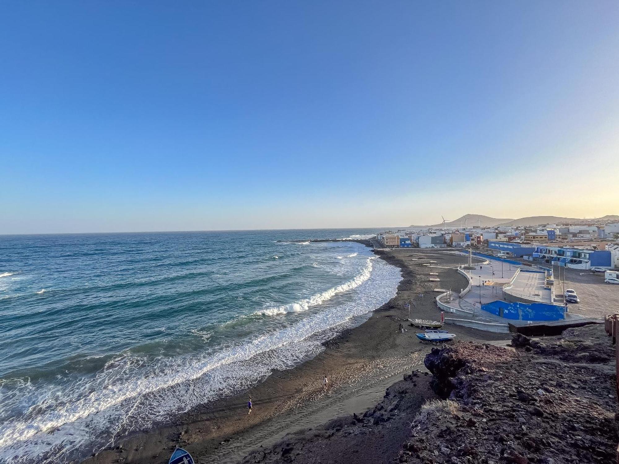 Playa Del El Burrero Vista Al Mar Lightbooking Ingenio Bagian luar foto